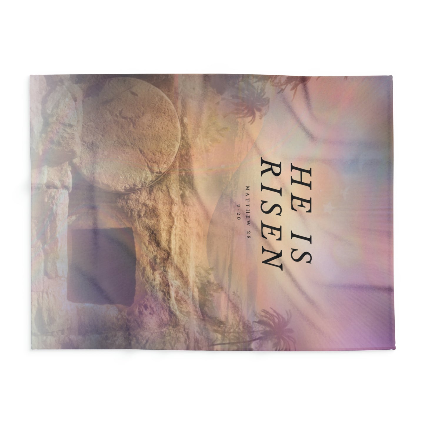 He is our risen Lord - Arctic Fleece Blanket