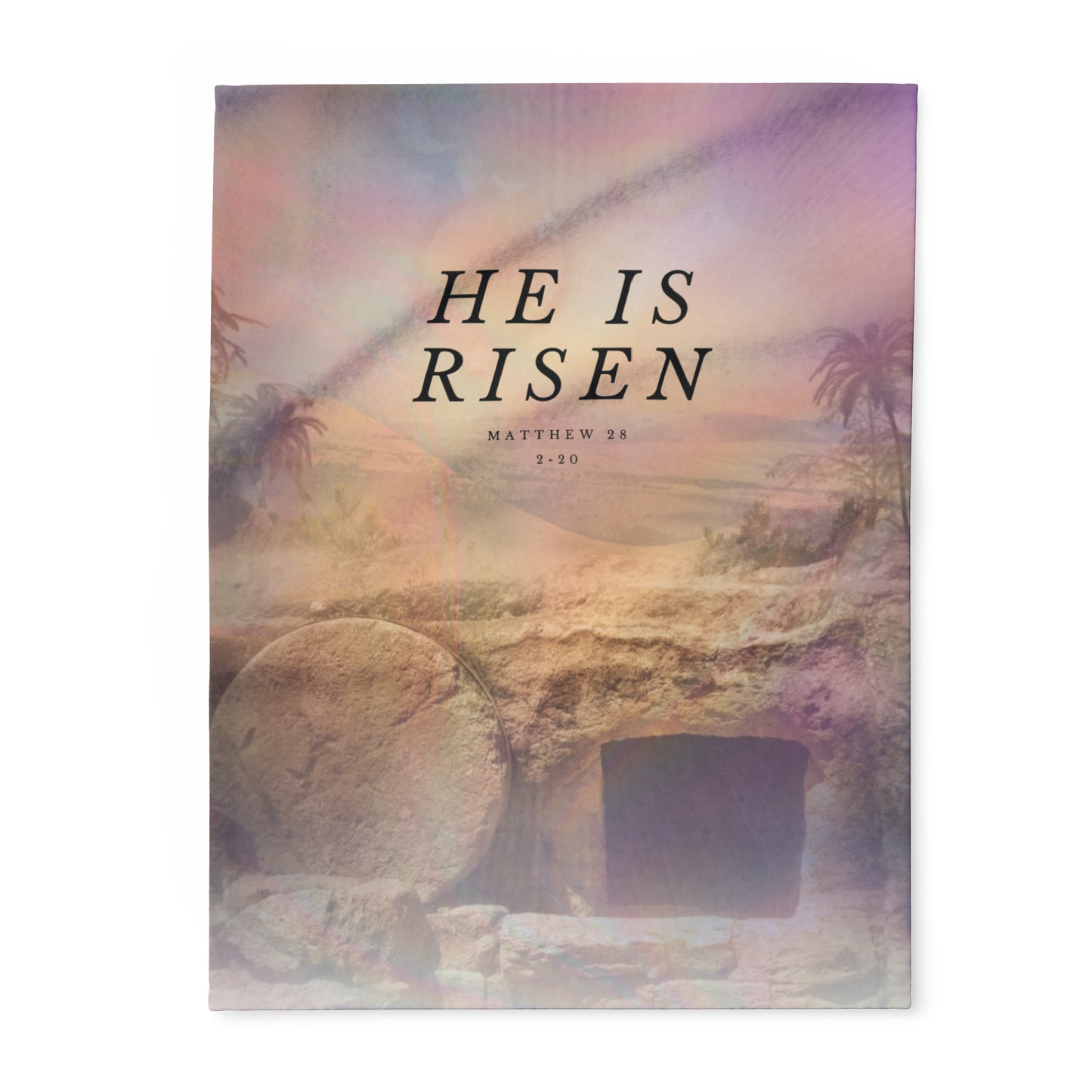 He is our risen Lord - Arctic Fleece Blanket