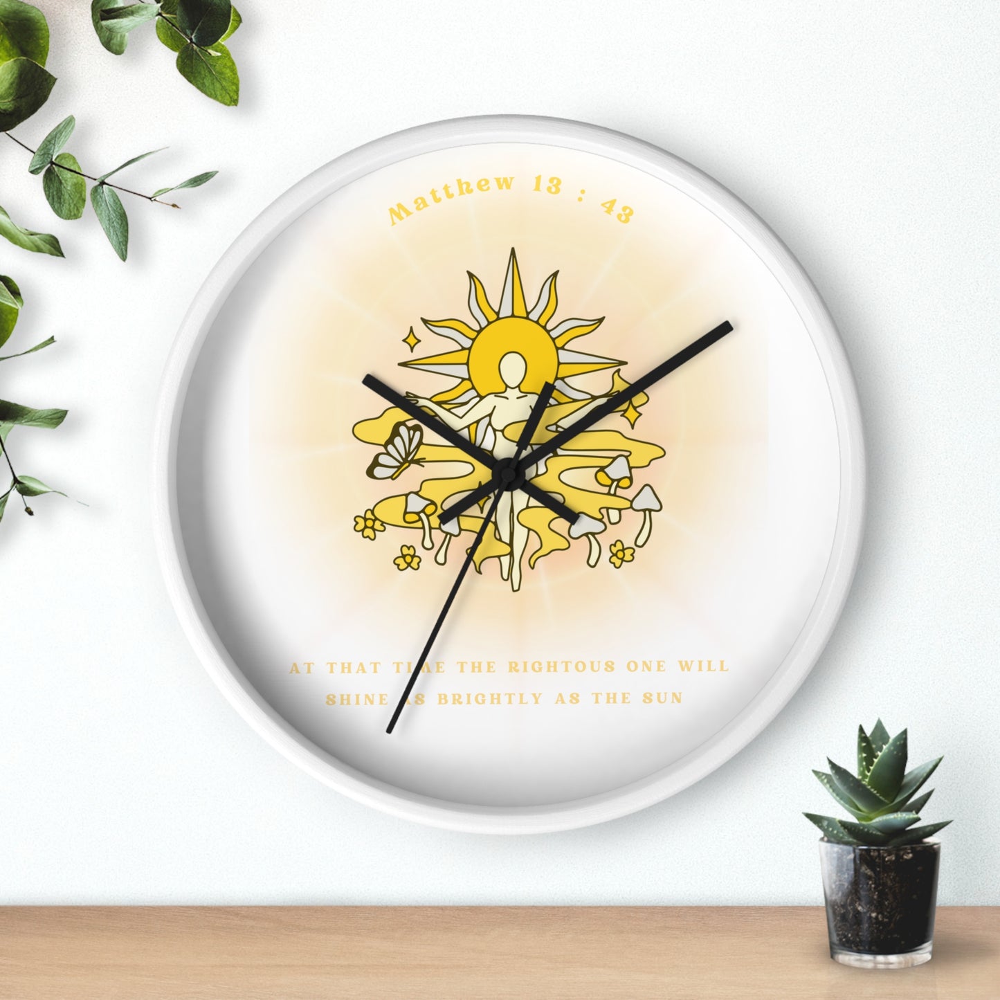 Matthew 13:43 - Wall Clock