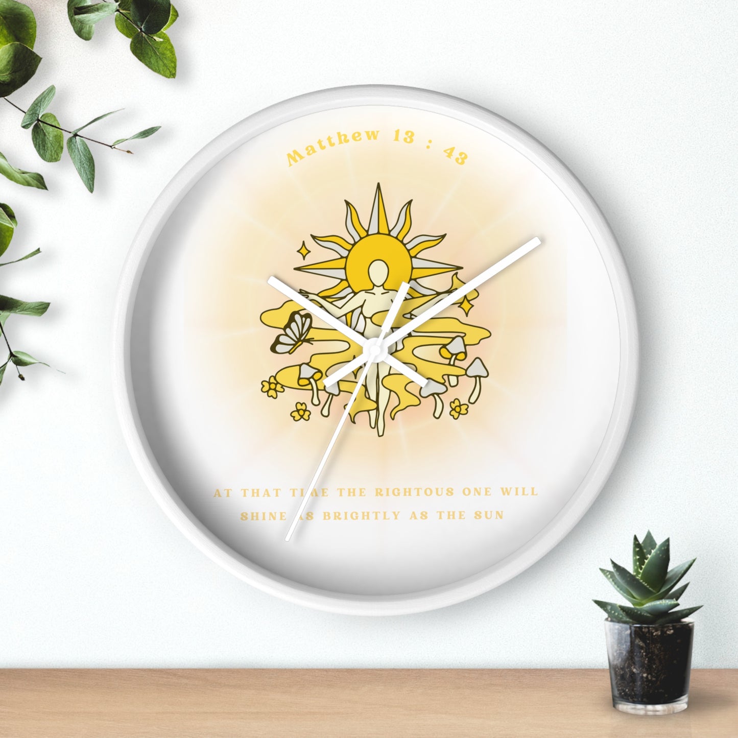 Matthew 13:43 - Wall Clock