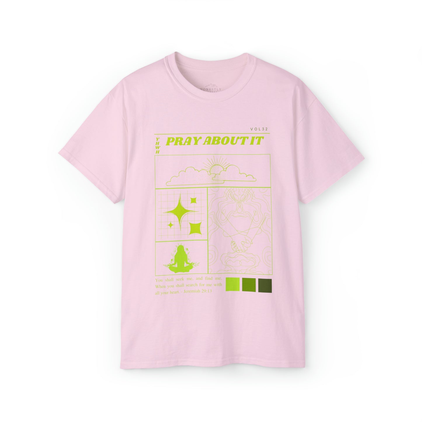 Pray about it - Cotton T-shirt