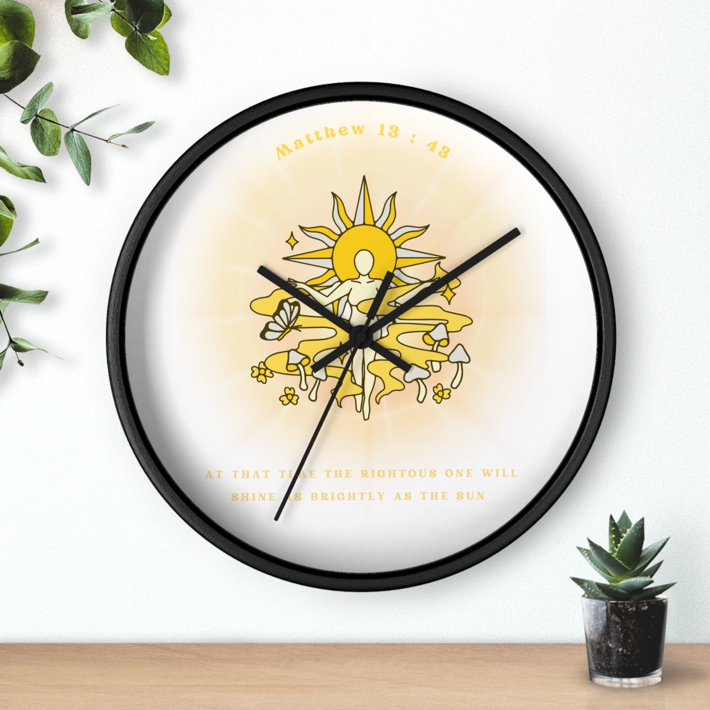 Matthew 13:43 - Wall Clock