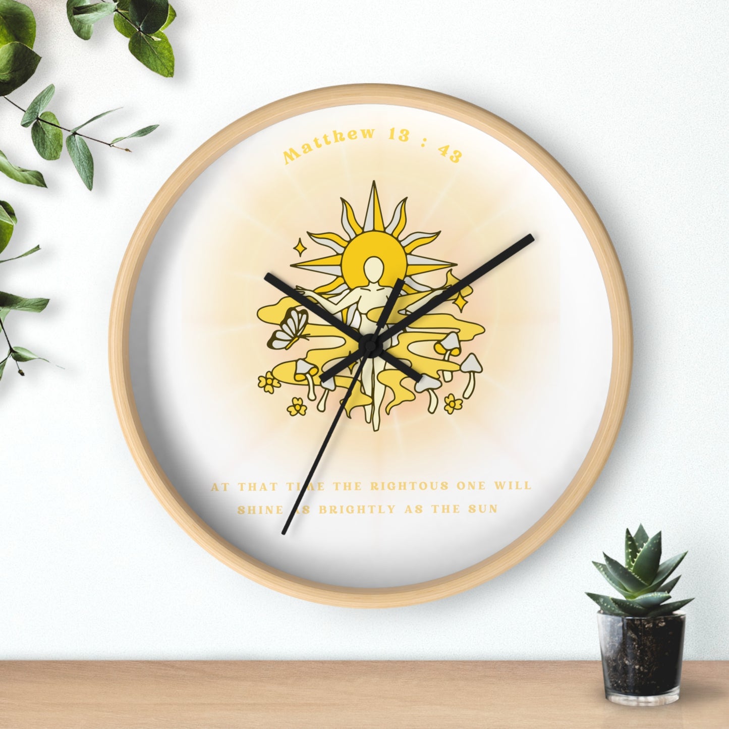 Matthew 13:43 - Wall Clock