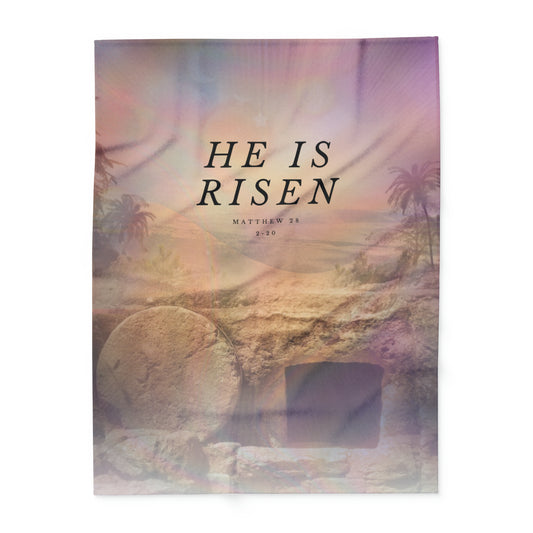 He is our risen Lord - Arctic Fleece Blanket