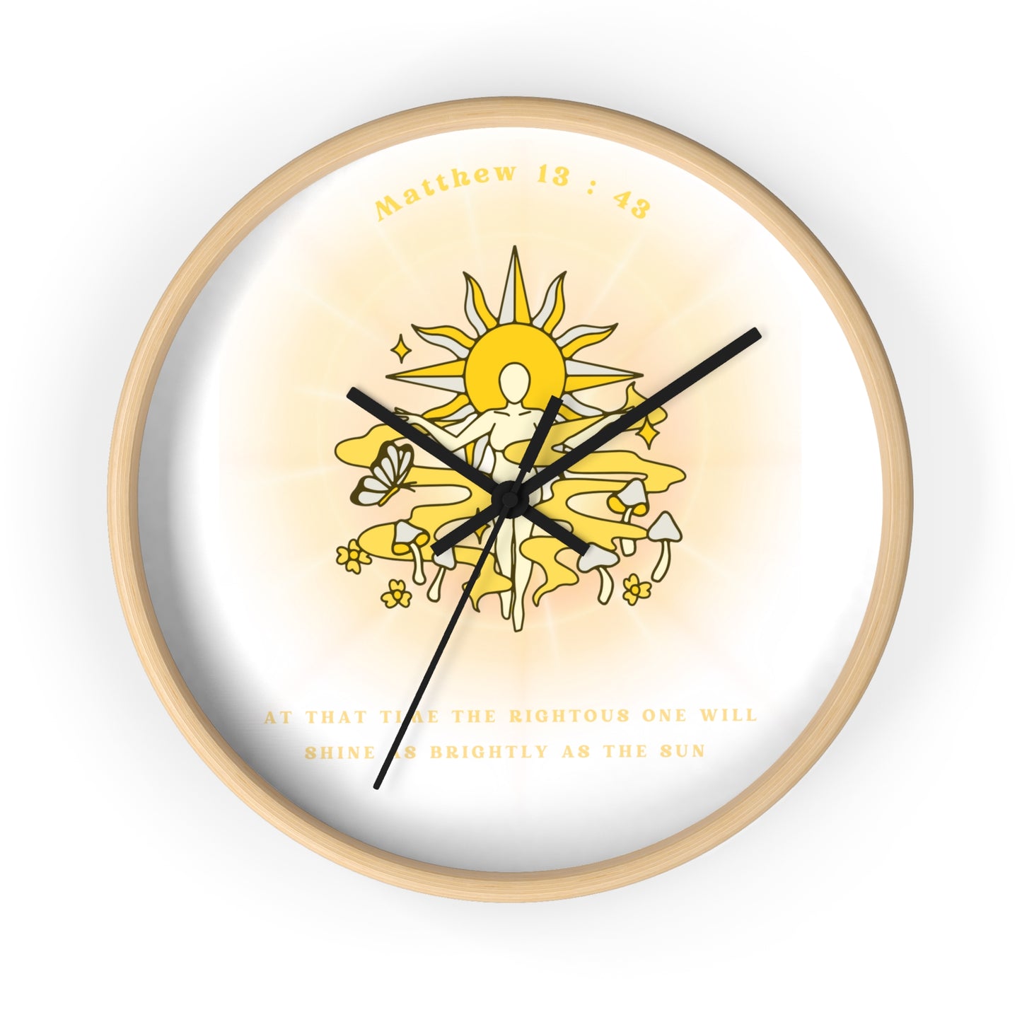 Matthew 13:43 - Wall Clock