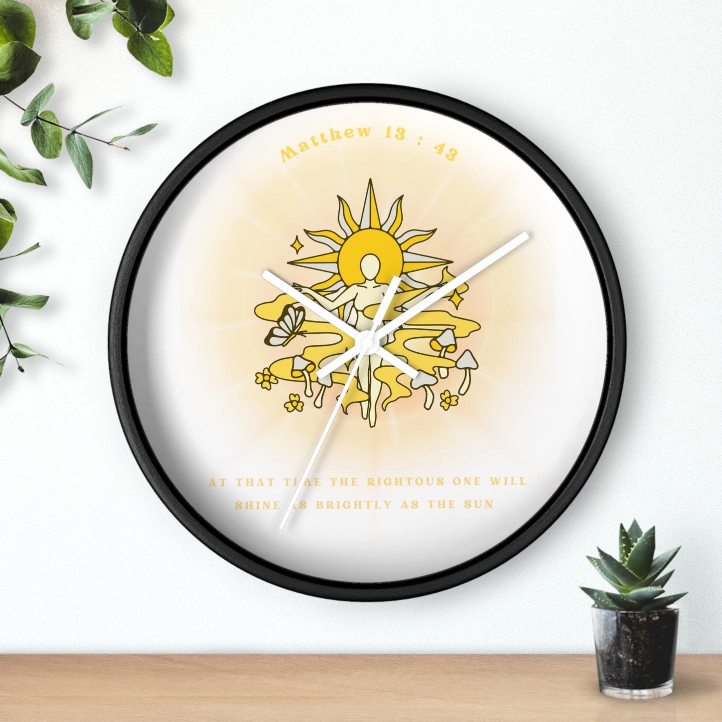 Matthew 13:43 - Wall Clock