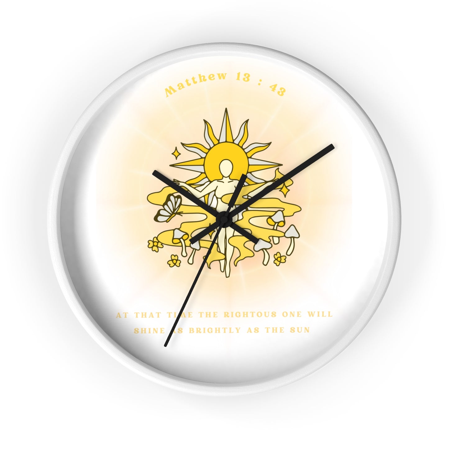 Matthew 13:43 - Wall Clock