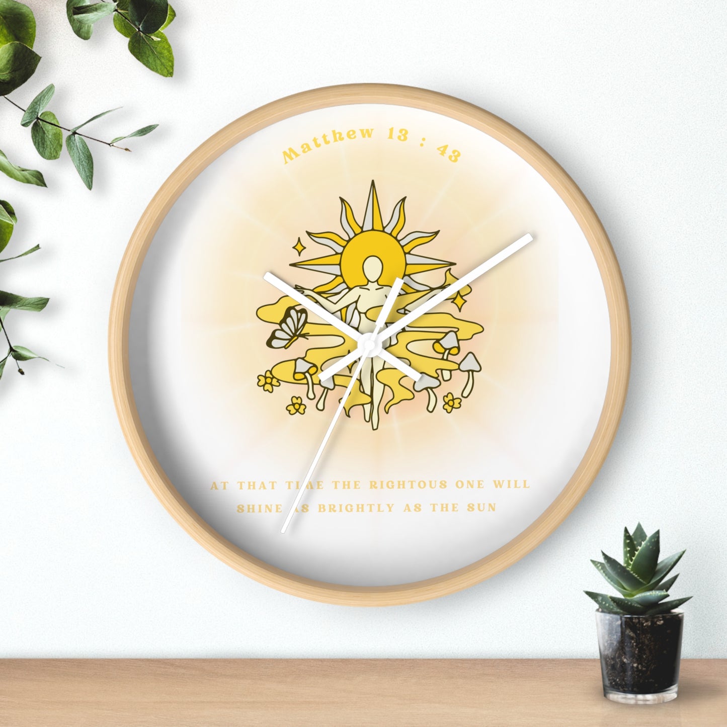 Matthew 13:43 - Wall Clock