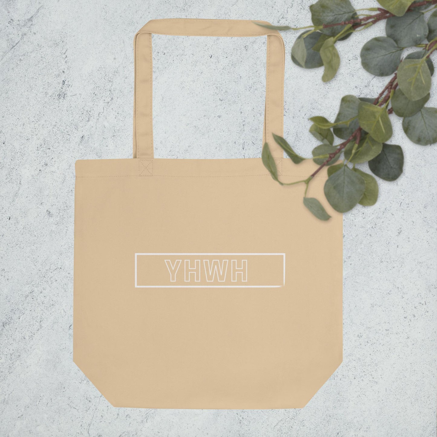 YHWH - organic cotton tote bag